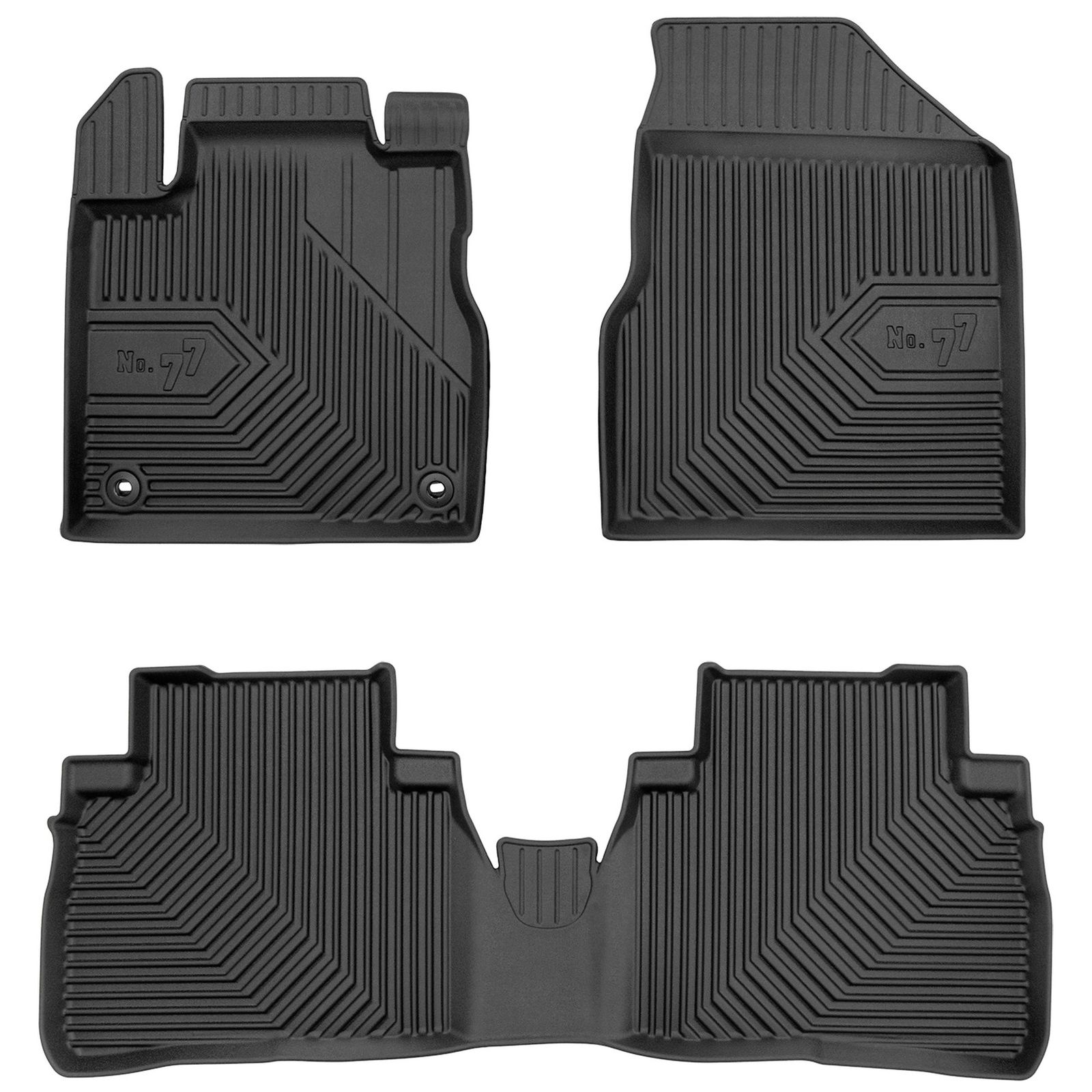 Tapis de sol TPE Frogum No.77 anti-odeur et sans usure pour Nissan Murano Z50 2003-2008
