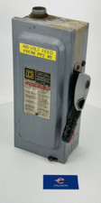SQUARE D H361N SER F1 HEAVY DUTY SAFETY SWITCH 30A 600VAC/DC WARRANTY 