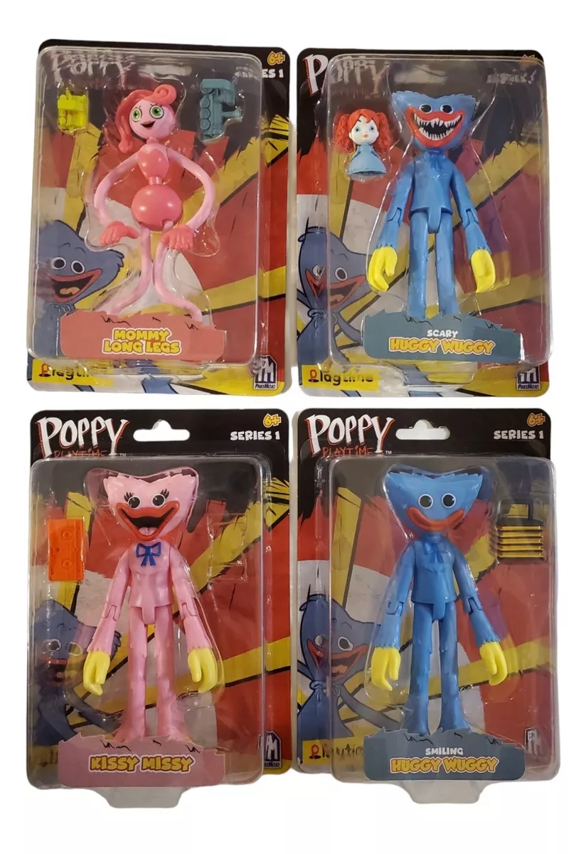 Poppy Playtime Figures Huggy Wuggy Mommy Long Legs Kissy Missy ALL 4