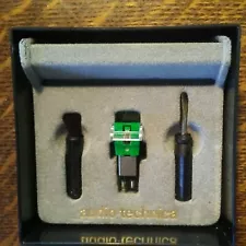 AUDIO TECHNICA AT 71E CARTIDGE OEM DISPLAY CASE w/TOOLS LP GEAR UPGRADE STYLUS!!