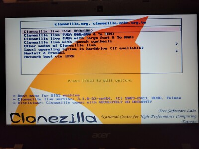 Clonezilla 64x Bootable OS Imaging Restore Backup for Windows/Linux 4G USB Stick