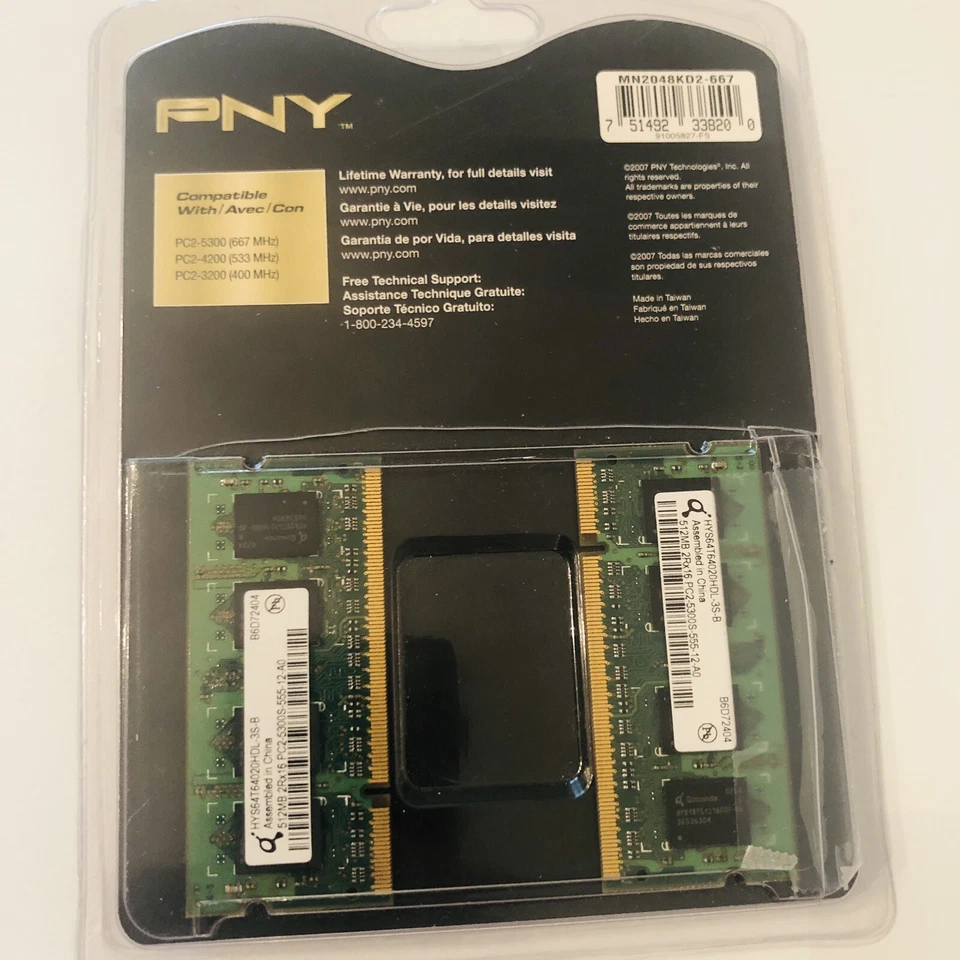 Memory Card DDR2 PC2-5300 - OPEN BOX - READ - Image 2 of 4