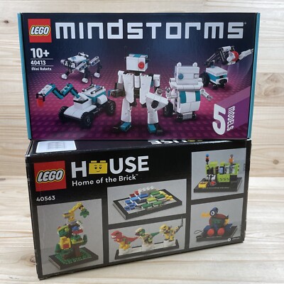 LEGO Promotional: Tribute to Lego House (40563)+MINDSTORMS: Mini-Roboter (40413)