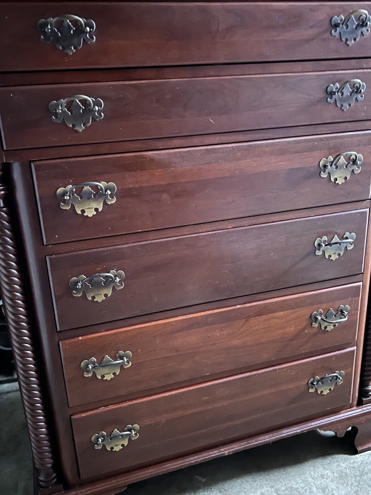 Willett Wildwood Cherry Antique Mid Century Dresser eBay