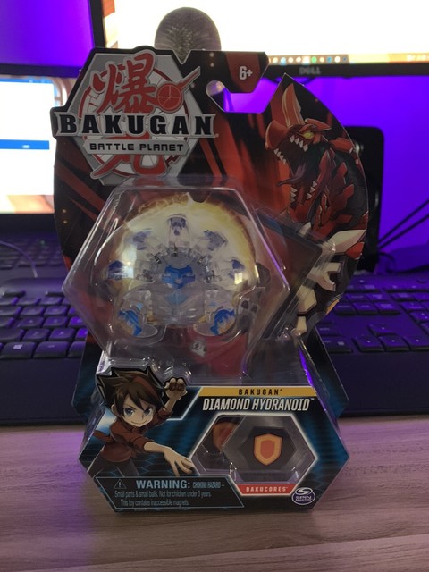 Bakugan Battle Planet Diamond Hydranoid Bakucores Spin ...