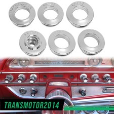 Fit For 1962 Ford Galaxie Dash Knob Bezel Air Brake Release Lighter Lights Wiper