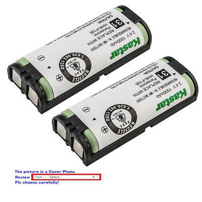Kastar Battery Compatible MURAPHONE HHRP105 KXFG2451 PHILIPS SJB4191 Cordless