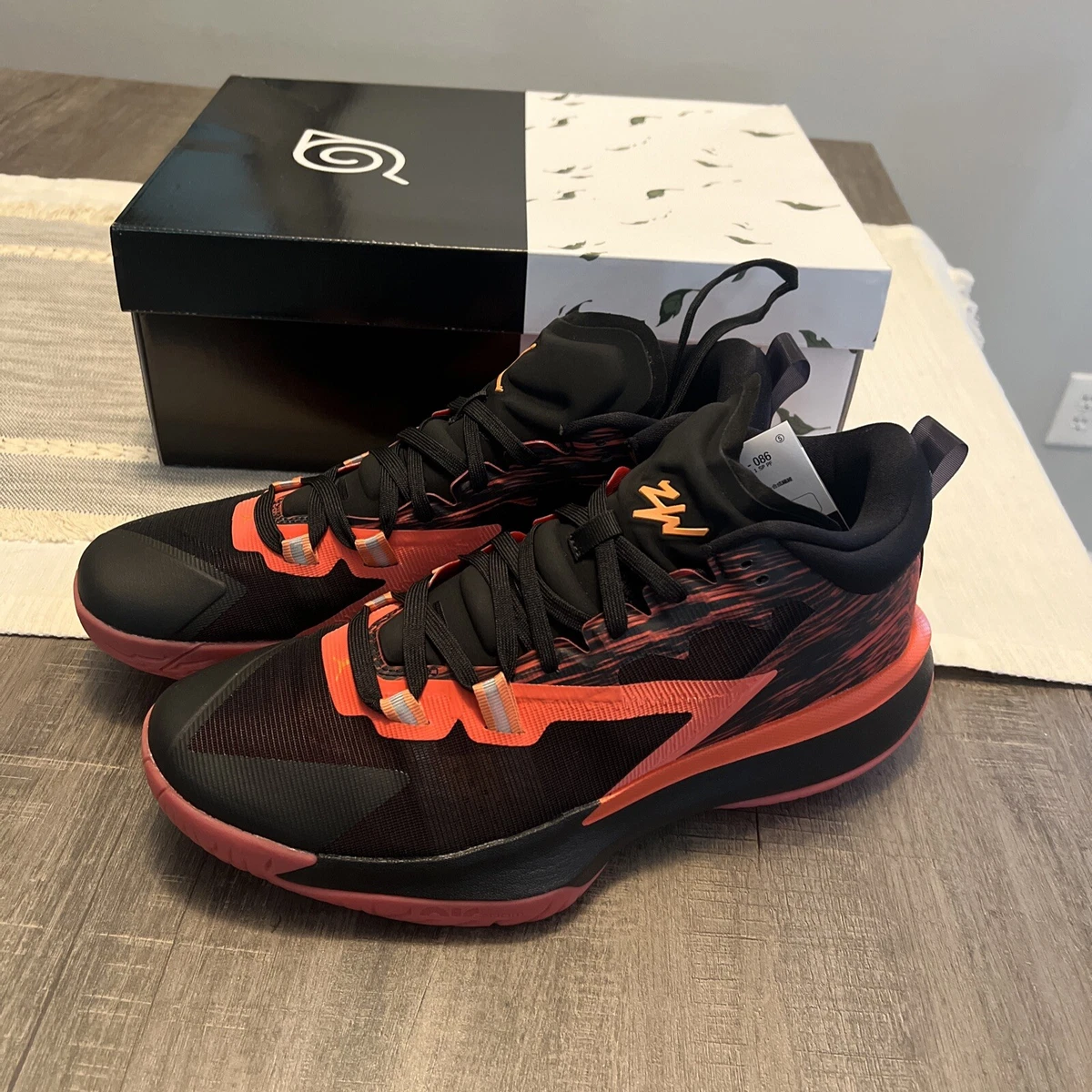 Naruto x Jordan Zion 1 SP PF Nine Tails for Sale | Authenticity