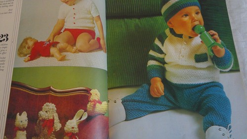 Vintage 70s All you can make for babies 50 patterns to Knit Sew & Crochet Kids - Picture 6 of 7