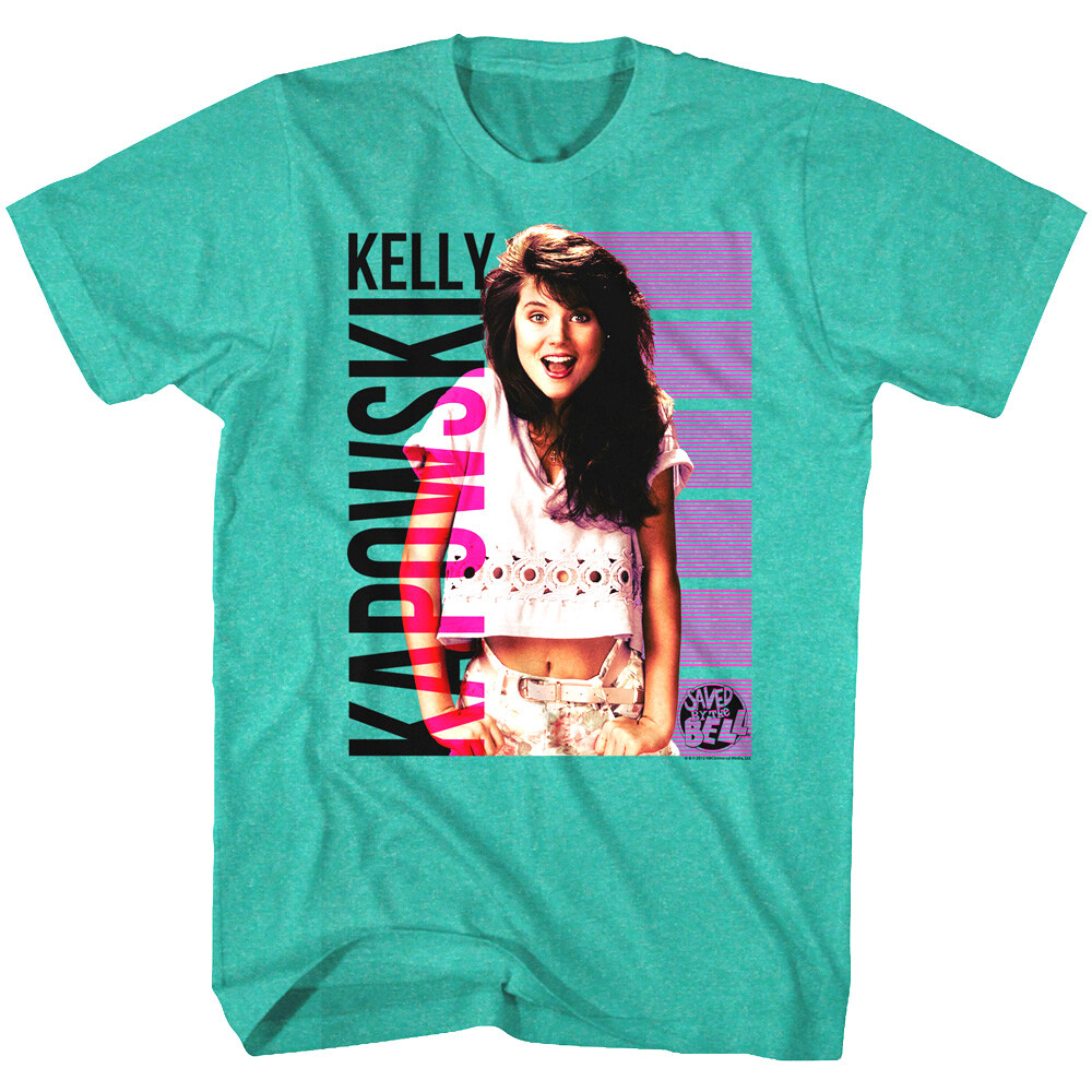 AmberS Tシャツ Mサイズ Saved by the Bell Kelly Kapowski Retro Men's T Shirt Tiffani Amber