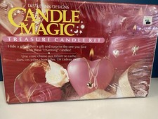 Vintage Candle Magic Keepsake Treasure Candle Kit In Original Shrinkwrap USA