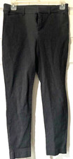 Old Navy Pixie High-Rise Ankle Pants Women Size 2 Secret Slim Pockets Dark Grey