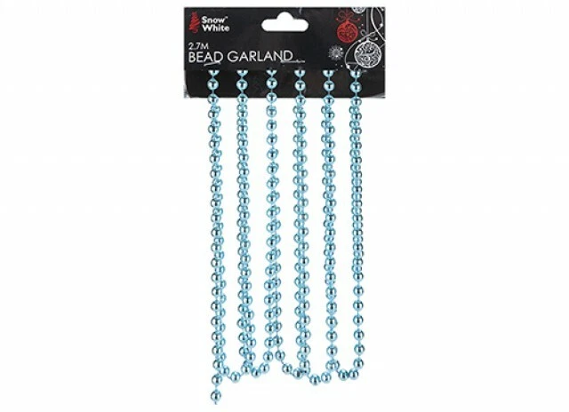 9FT Shiny Beads for Christmas Xmas Garland Tree Beads, Decorative  - Image 3 of 3