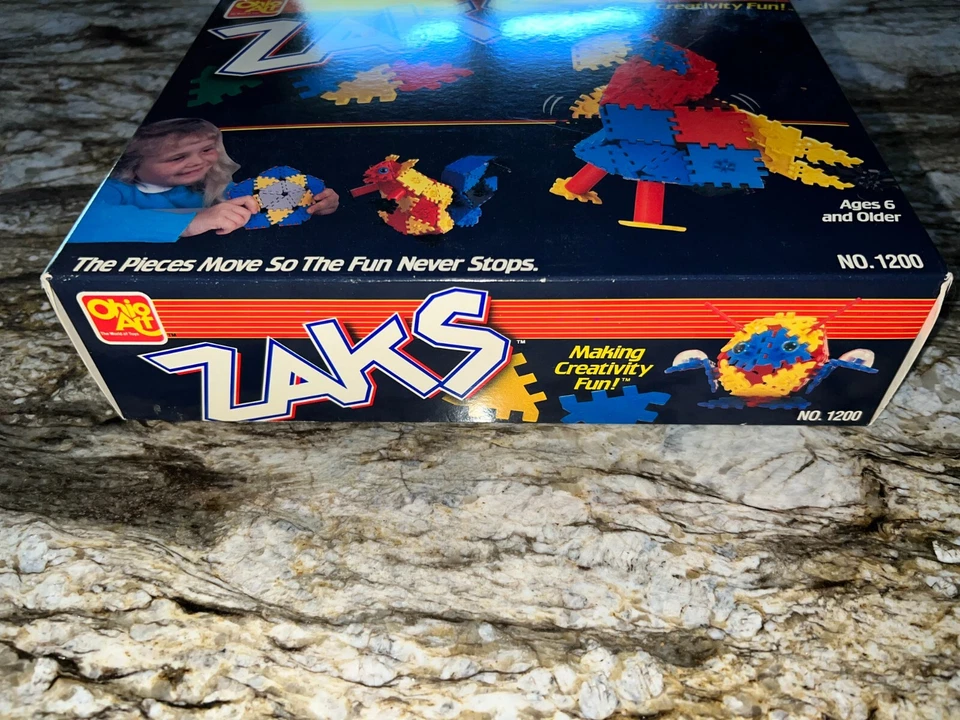 NUEVO Arte Zaks Ohio 1987 vintage El mundo de los juguetes No. 1200 Foto 2 de 4