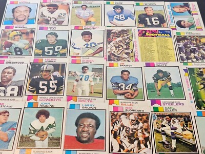 1973 TOPPS FOOTBALL #1 - 269 YOU PICK SEE PHOTOS OF EVERY CARD STARS NEW LISTING