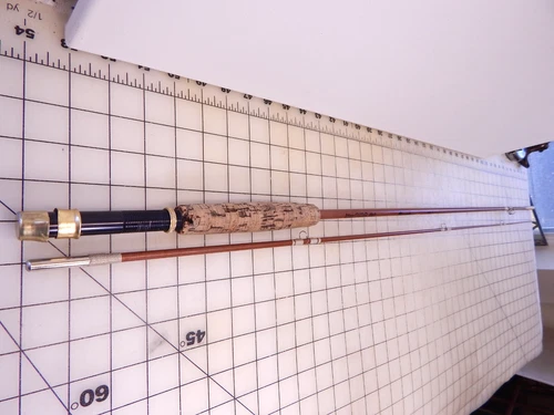 Vintage St Croix 0902-L "Charger" 7' Fly Rod Fiberglass ,2 piece, cork, 7/8 line