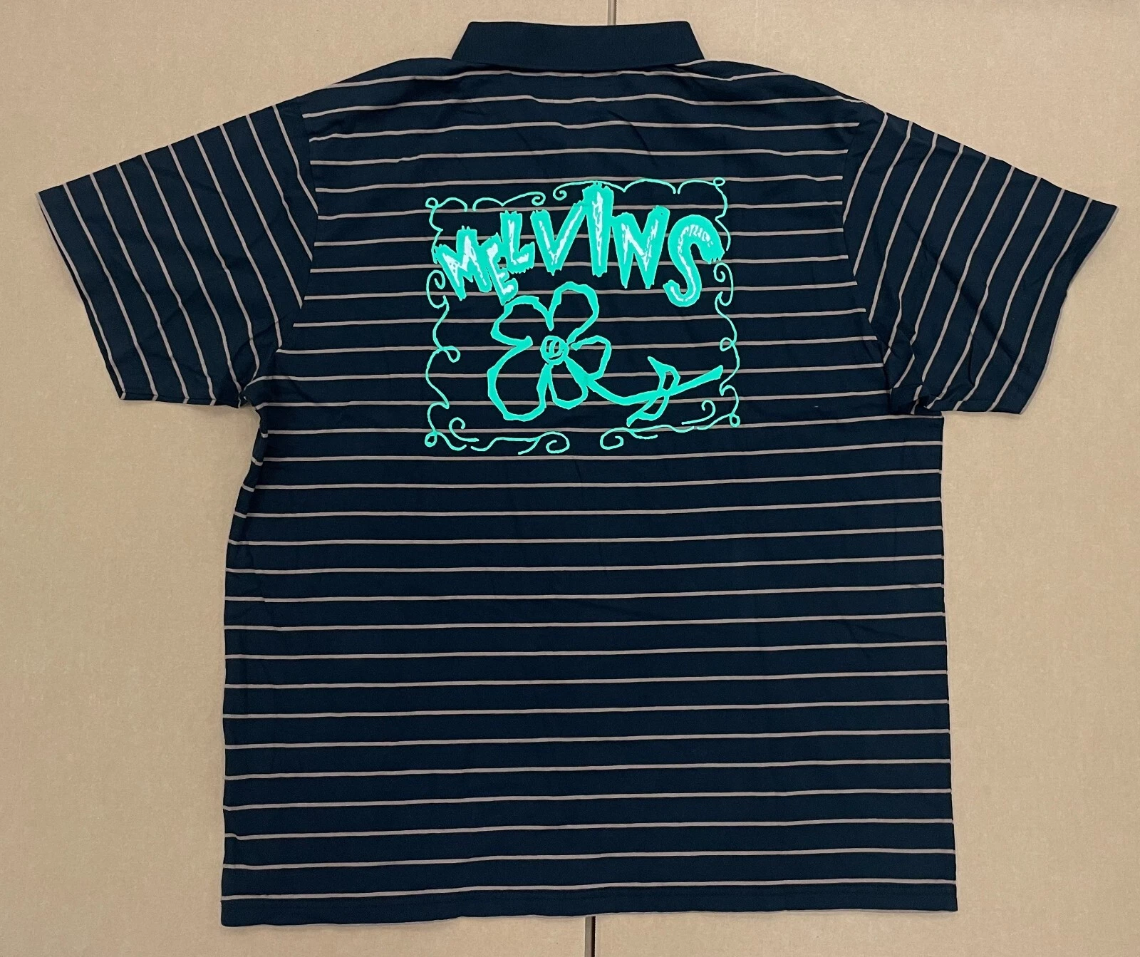 Polo SS24 SUPREME X MELVINS STRIPE S/S SS NOIR TAILLE XXL