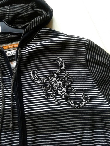 Steampunk Scorpion Handmade Sew-On Embroidered Patch from Ukraine - Picture 3 of 7