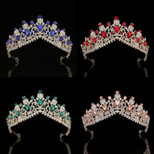 Luxury Party Quinceanera Crystal Crown Tiaras Sweet 15 16 Girl Hair Accessories