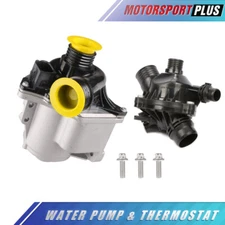 Electric Engine Water Pump & Thermostat Kit For BMW 335i 535i 640i 11517563659