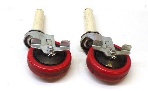 FAULTLESS CREFORM STEM SWIVEL, W BRAKES & SLEEVE, ESC-100 4"x 1-1/4 LOT OF 2
