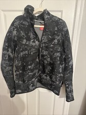 Nike Tech Fleece Windrunner Full-Zip Hoodie Black Anthracite HV5055-060 Size M