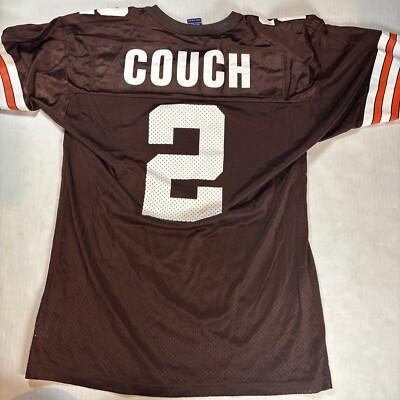 Vintage Champion NFL Cleveland Browns Tim Couch # 2 Football Jersey Mens 40