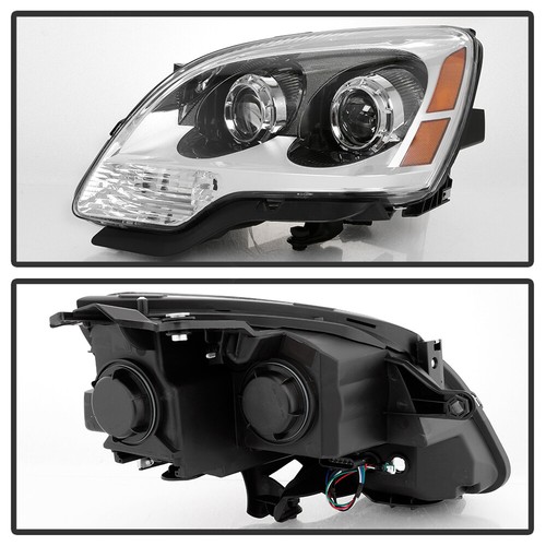 For 20072012 GMC Acadia "DIRECT FACTORY REPLACEMENT" Chrome Headlights Assembly eBay