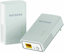 Netgear Powerline 1200 1200 Mbit/s Ethernet LAN Extender - White (Pack of 2)
