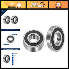 Deep Groove Ball Bearings 30mm ID, 72mm OD, 19mm Thick, Double Rubber Sealed, 2p