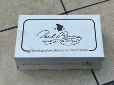 NOS Paul Revere Ware Copper 8001 Sauce Pan 1 Quart Lid in Original Box w/ Label