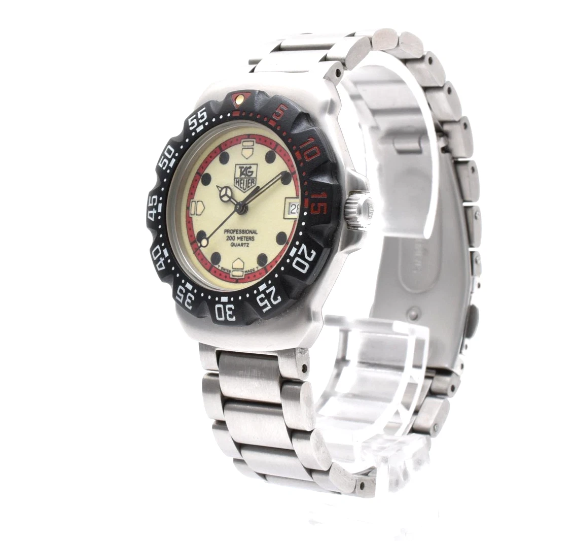 TAG Heuer Quartz 200 m (20 ATM) Water Resistance Wristwatches for