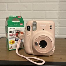 Fujifilm Instax Mini 11 Instant Camera - Blush Pink Tested Working