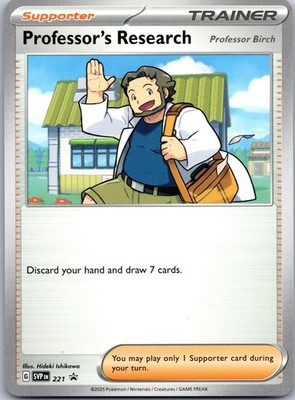 Professor's Research 221 P Scarlet & Violet Promo NM