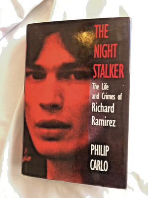 The Night Stalker Richard Ramirez Philip Carlo 1996 ILLUS HB/DJ 1ST ED LIBRARY