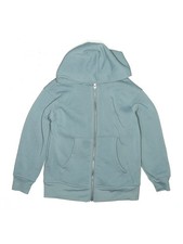 Assorted Brands Girls Green Zip Up Hoodie S Youth
