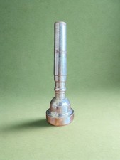 Vintage Trumpet Mouthpiece Brasswind 7C Silver plated