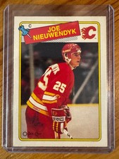 1988-89 O-Pee-Chee #16 Joe Nieuwendyk RC NRMT Rookie Card!! Great Condition OPC. rookie card picture