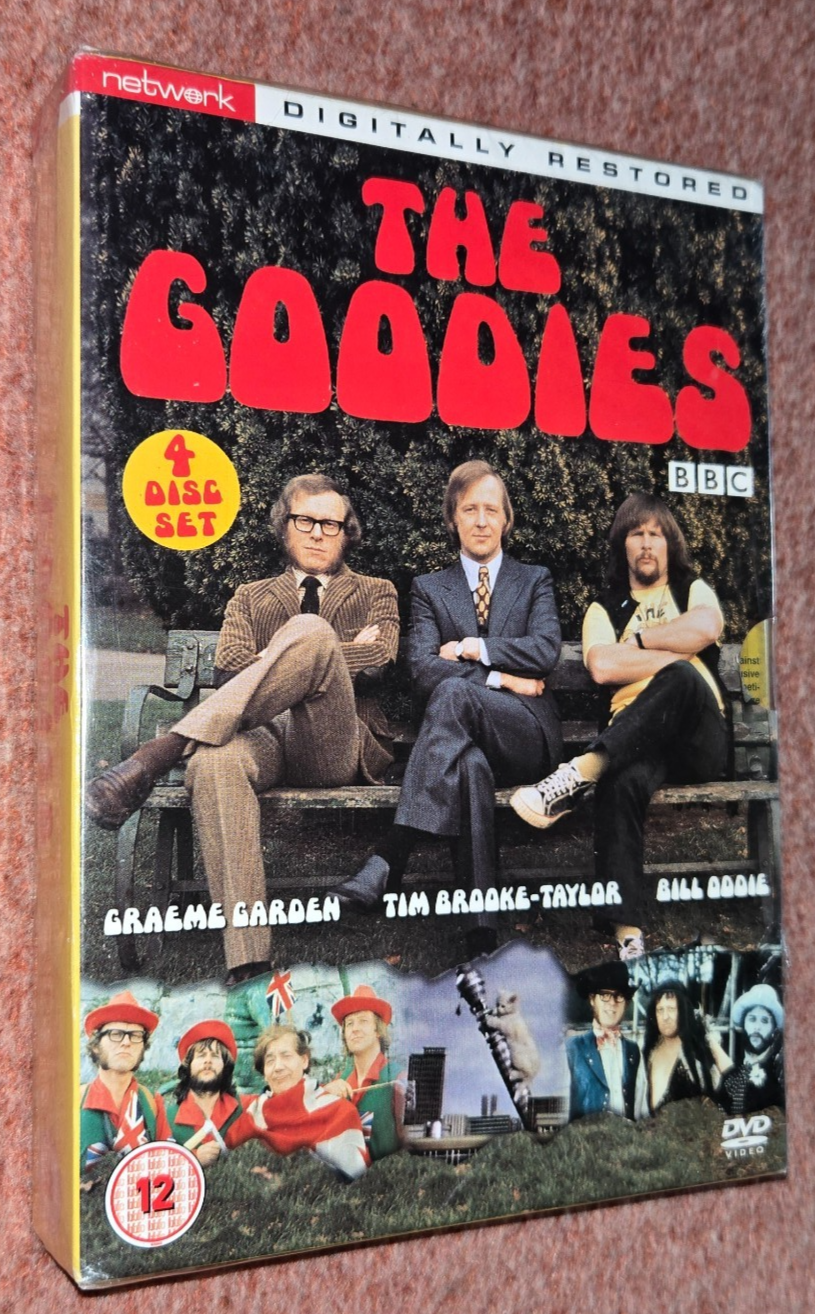 BBC The Goodies Series Box Set DVD (2005) Bill Oddie, cert 12 4 discs NEW