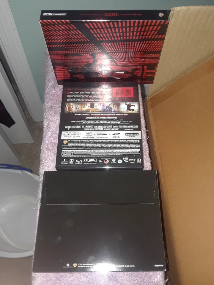 2001: A Space Odyssey 4K UHD Blu-ray 3 Disc Slipbox Booklet Postcards OOP NICE!! - Image 3 of 4