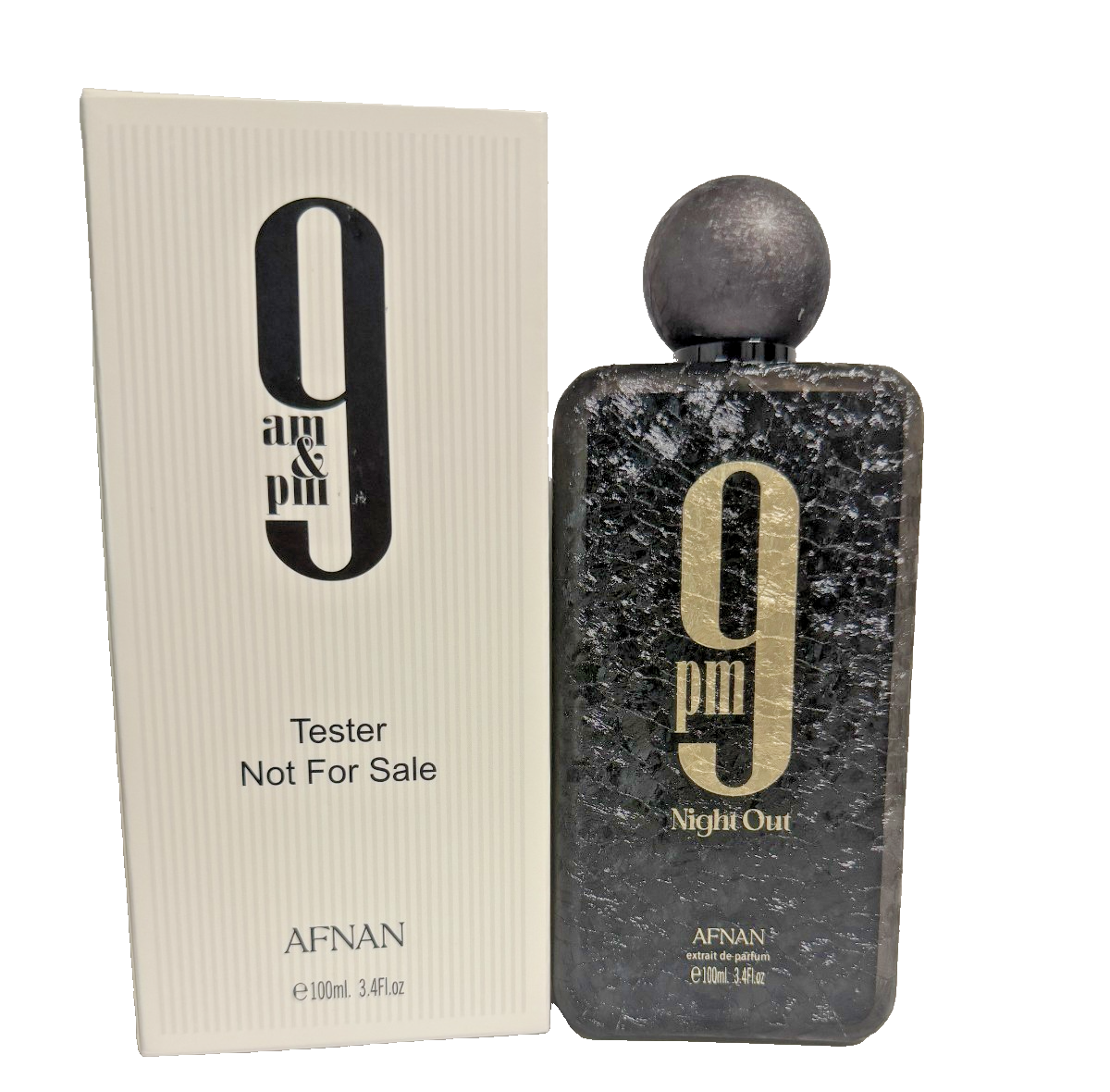 AFNAN 9PM NIGHT OUT Extrait De Parfum Unisex New Launched White