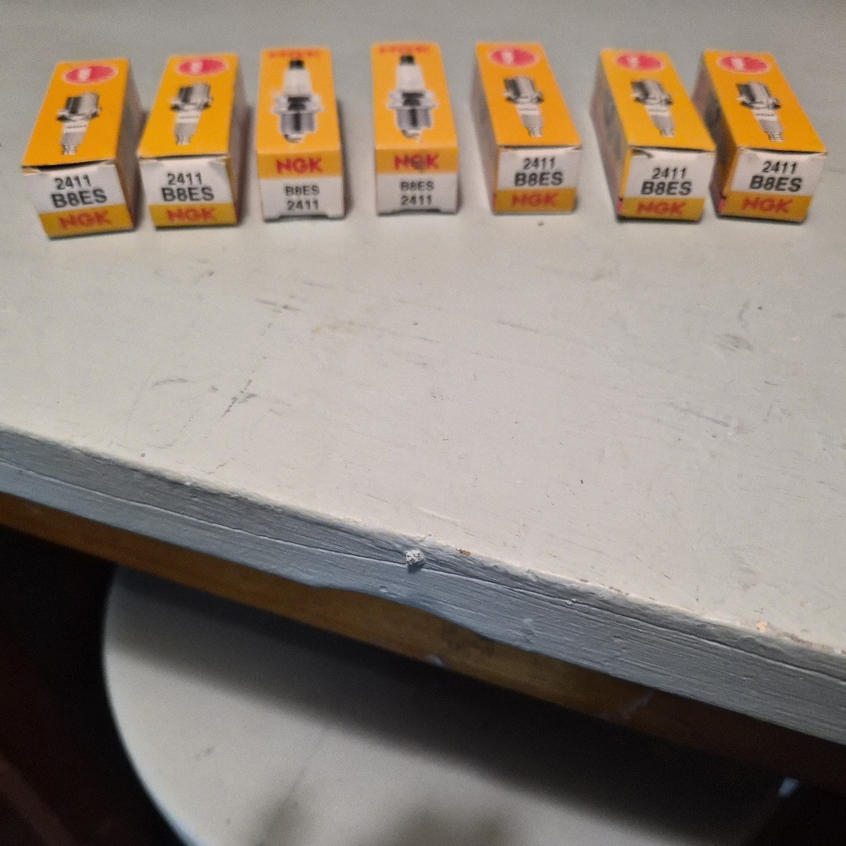 NGK B8ES NOS Spark Plugs  Lot of 7