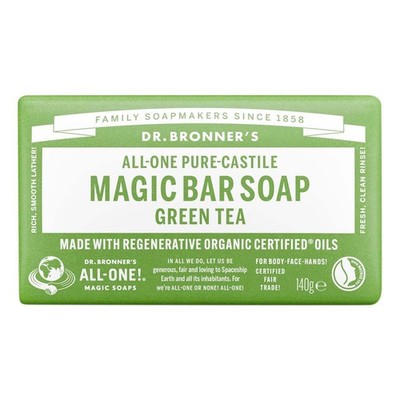 Green Tea - Stückseife All-One Magic Bar Soap 140g | DR. BRONNER'S