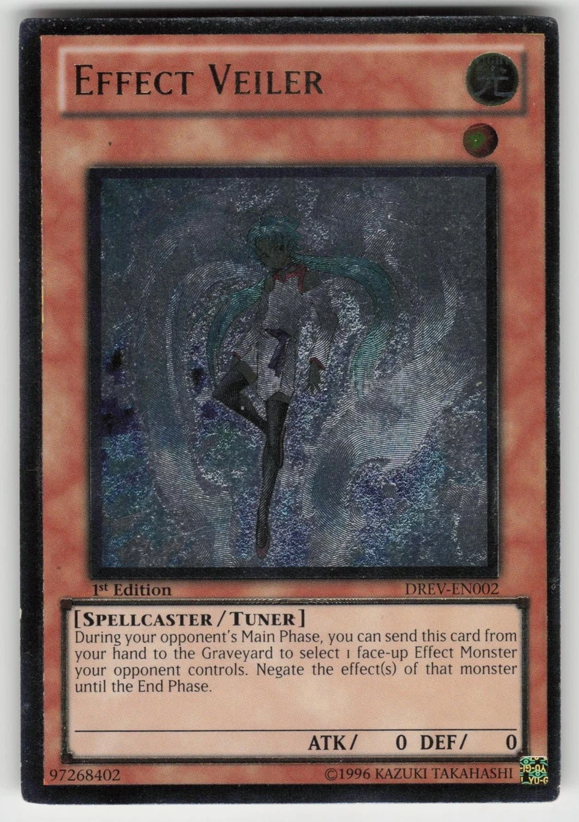 Effect Veiler Yu-Gi-Oh! TCG Ultimate Rare Individual Collectible