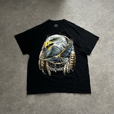 Vintage Bald Eagle Dreamcatcher Graphic T-Shi...