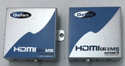 Gefen EXT-HDMI-CAT5-MS HDMI Over CAT-5 Extender, Sender & Receiver W/Power m585