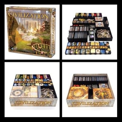 Civilization Board Game Insert