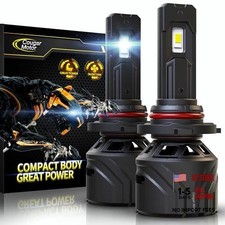 Bulbs, HB3 Fog Lights 6500K White Non-Polarity Fog Bulb or Off-Road Use 9005