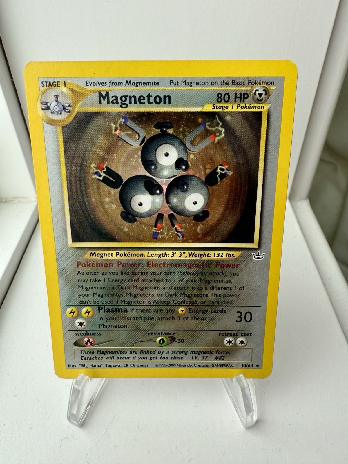 Magneton 10/64 Neo Revelation Holo Rare - NM