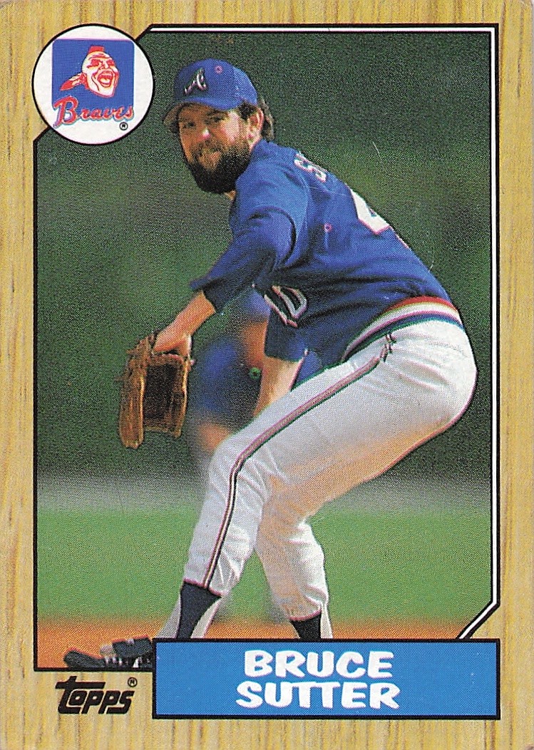 1987 Topps #435 Bruce Sutter